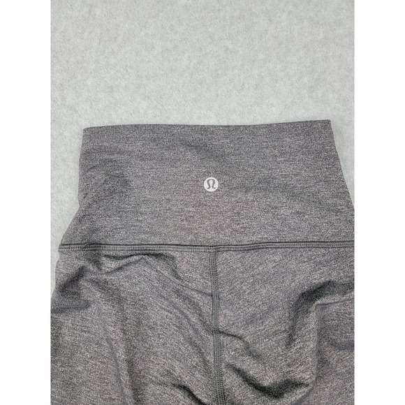 Lululemon Womens Leggings Grey Size 2 High Rise - Picture 4 of 6